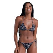 Biquini Frufru Estampado She Alças Finas Bojo Removível Microfibra