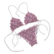 Biquini Frufru Lacinho Estampas Verão 2023