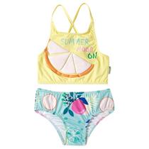 Biquíni Frutas Cítricas Lycra Toddler Proteção UV 50+ - Tip Top