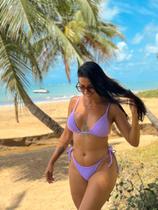 Biquíni Gigi Cortininha Fio Dental Mônaco Lavanda