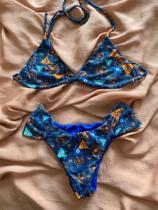 Biquíni Hórus Azul "DUPLA FACE"