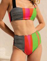 Biquini Hot Pant Dupla Face Com Faixa - De Chelles