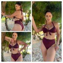 Biquini hot pant top com bojo G - Lucy Pinheiro Modas Biquini hot pant top com bojo G - Lucy Pinheiro Modas