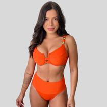 Biquíni Hot Pants Faixa Meia Taça Retrô Bali Biquíni Hot Pants Faixa Meia Taça Retrô Bali