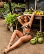 Biquíni Hot Pants Meia Taça Biquíni Hot Pants Meia Taça