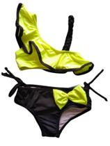 Biquini Infantil Alça Trançada Sunquini Laço Akamai Biquini Infantil Alça Trançada Sunquini Laço Akamai