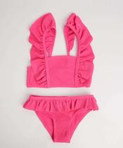 Biquíni Infantil Babado Textura Marisa Tam 4 a 10-59008 Biquíni Infantil Babado Textura Marisa Tam 4 a 10-59008