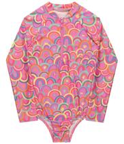 Biquini Infantil + Blusa Proteção Solar Uv50 Princesas Belas