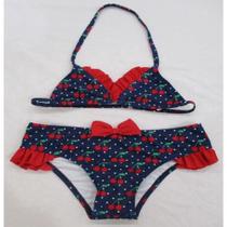 Biquini Infantil Cherry - Basic + Biquini Infantil Cherry - Basic +