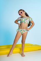 Biquini infantil ciganinha flores Biquini infantil ciganinha flores