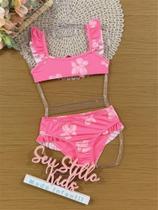 Biquíni Infantil Cinti Verão Rosa Bexiga Biquíni Infantil Cinti Verão Rosa Bexiga