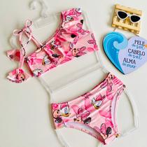 Biquíni Infantil com Estampa dos Personagens Mais Queridos 2 ao 10 COR:BLUSHTAMANHO:10