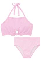 Biquíni Infantil com Proteção UV50+ Nó Frontal - Kukie Biquíni Infantil com Proteção UV50+ Nó Frontal - Kukie