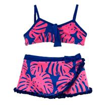 Biquíni Infantil Com Saia Biquíni E Saída De Praia Biquíni Infantil Com Saia Biquíni E Saída De Praia