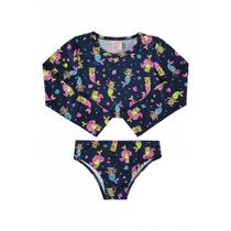 Biquini Infantil Cropped Proteção UV Quimby 4/8 Ref. 29409