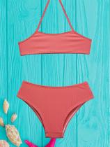 Biquíni Infantil e Juvenil Canelado Biquíni Infantil e Juvenil Canelado