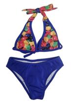 Biquíni Infantil Estampado Azul Pupi Biquíni Infantil Estampado Azul Pupi
