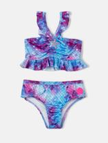 Biquini Infantil Estrela Cauda de Sereia Animê Biquini Infantil Estrela Cauda de Sereia Animê