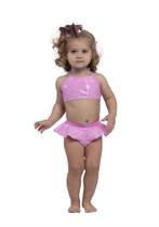 Biquini Infantil Feminino Sirikids Rosa 36957 Biquini Infantil Feminino Sirikids Rosa 36957