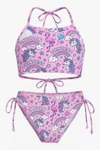 Biquíni Infantil Juvenil Com Proteção Solar Uv 50 Biquíni Infantil Juvenil Com Proteção Solar Uv 50