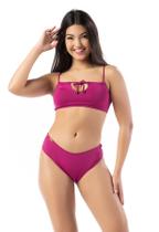 Biquíni Infantil Juvenil Com Top Reto E Bojo Modelo Grande Biquíni Infantil Juvenil Com Top Reto E Bojo Modelo Grande