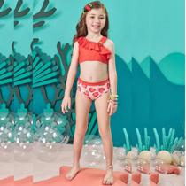 Biquini Infantil Kukiê Proteção UV50+ Estampa Morangos Vermelho Biquini Infantil Kukiê Proteção UV50+ Estampa Morangos Vermelho