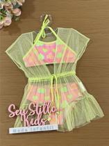 Biquíni Infantil Kukie Verão Coração Biquíni Infantil Kukie Verão Coração