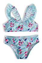 Biquini Infantil Maçã Geomét Praia Verão Proteção Uv Tip Top