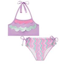 Biquini Infantil Malha Dry com Proteção Uv 50+ Top E Calcinha - Kukiê Biquini Infantil Malha Dry com Proteção Uv 50+ Top E Calcinha - Kukiê