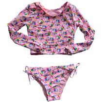 Biquini Infantil Manga Longa Com Proteção Solar Biquini Infantil Manga Longa Com Proteção Solar