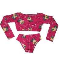 Biquini infantil manga longa Estampado Biquini infantil manga longa Estampado