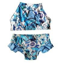 Biquini Infantil Menina Diversas Estampas Proteção Uv Praia