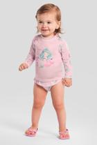 Biquíni infantil menina em malha UV Brandili Biquíni infantil menina em malha UV Brandili