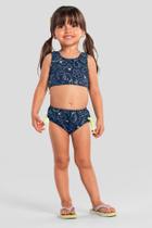 Biquíni infantil menina em malha UV Brandili Biquíni infantil menina em malha UV Brandili