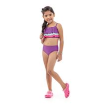 Biquini Infantil Menina Moda Tres Marias Babado Kamylus Biquini Infantil Menina Moda Tres Marias Babado Kamylus