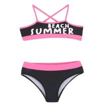 Biquini Infantil Meninas Com Proteção Uv Favorito Biquini Infantil Meninas Com Proteção Uv Favorito