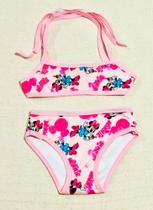 Biquíni Infantil Minnie Lançamento Verão Meninas Biquíni Infantil Minnie Lançamento Verão Meninas