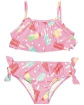 Biquini Infantil Moda Praia Verão Proteção Uv50 1ao14