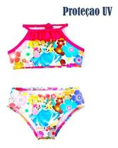Biquini Infantil Personagem Moda Praia Verão Com Proteção Uv Biquini Infantil Personagem Moda Praia Verão Com Proteção Uv