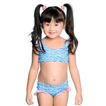 Biquíni Infantil Proteção UPF50+ Bebê Espelho - Verão 2023