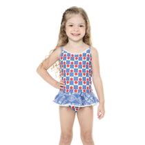 Biquíni Infantil Proteção UPF50+ Bebê - Maçã do Amor - Verão 2024