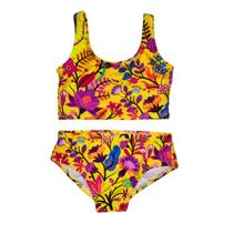 Biquíni Infantil Proteção UPF50+ Bebê - Yellow Forest