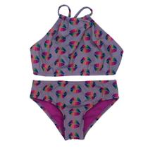 Biquíni Infantil Proteção UPF50+ Capri - Kaia Lip's Color Biquíni Infantil Proteção UPF50+ Capri - Kaia Lip's Color