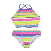 Biquíni Infantil Proteção UPF50+ Capri Wonder Stripes - Verão 2024 Biquíni Infantil Proteção UPF50+ Capri Wonder Stripes - Verão 2024