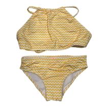 Biquíni Infantil Proteção UPF50+ Capri - Zig Zag Amarelo Biquíni Infantil Proteção UPF50+ Capri - Zig Zag Amarelo