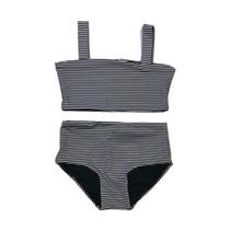 Biquíni Infantil Proteção UPF50+ Léla - Branco e Preto Biquíni Infantil Proteção UPF50+ Léla - Branco e Preto