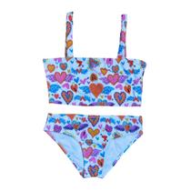 Biquíni Infantil Proteção UPF50+ Léla Toque Toque - Verão 2023