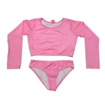 Biquíni Infantil Proteção UPF50+ Manga Longa - Kallani Poá Biquíni Infantil Proteção UPF50+ Manga Longa - Kallani Poá