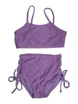 Biquíni Infantil Proteção UPF50+ Olivia Lese Lisa Lilás - Verão 2024
