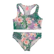 Biquíni Infantil Proteção UPF50+ Top Atlético - Azaléia